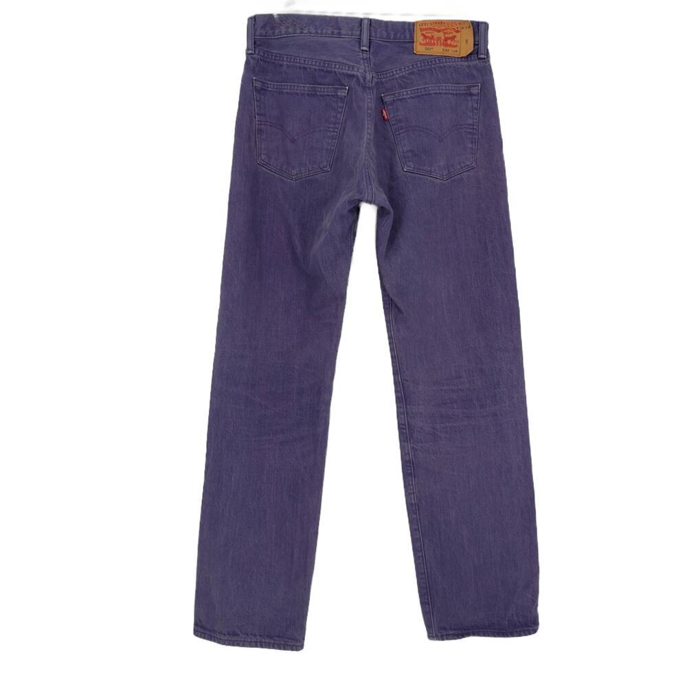 Vintage Levi's 501 Button Fly Straight Leg Jeans size 33x34 (31x30 Actual)